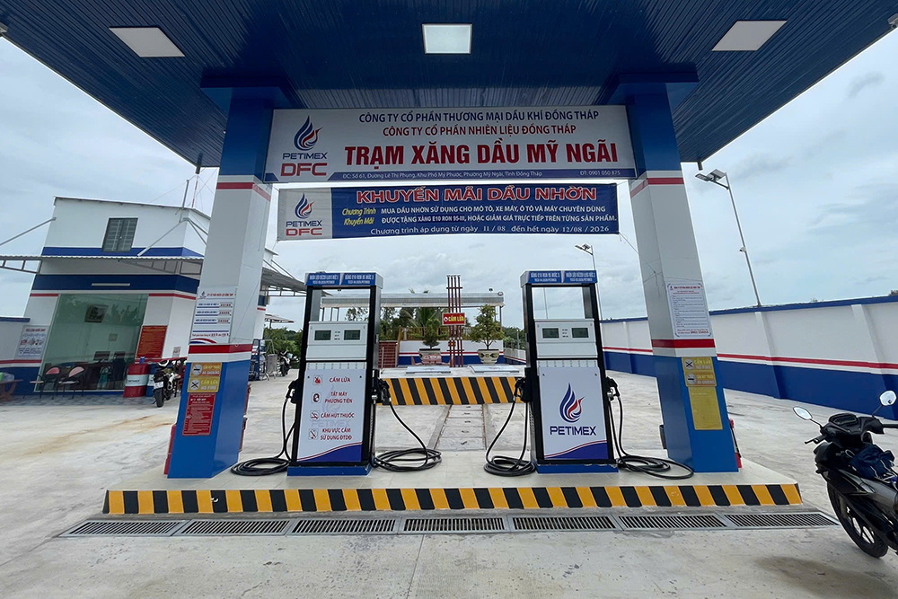 Chương trình khuyến mãi dầu nhờn tại Trạm Xăng dầu Mỹ Ngãi